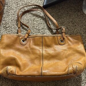 MICHAEL Michael Kors Caramel Leather Shoulder Bag